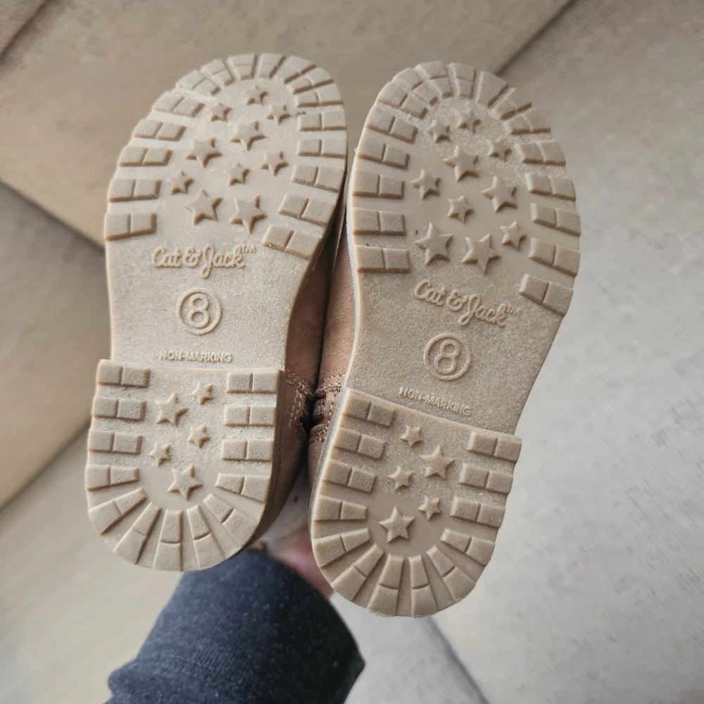 Cat & Jack Toddler Emmaline Zipper Booties